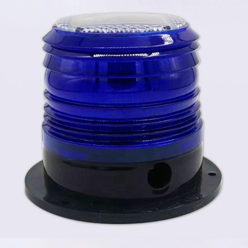 Magnetic Mount Solar Strobe Light for Car Roof, Marine, and Roadblock
