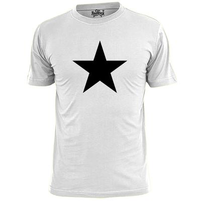 Mens Black Star T Shirt Anti Colonialism Protest Equal Rights Pro Africa Bowie
