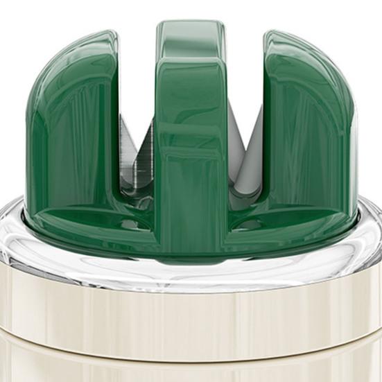 Knife Sharpener with Suction Base Tungsten Steel & Ceramic Grinding Whetstones Portable Tool Sharpener for Kitchen Camping Travel