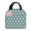 Custom Hatsunes Anime Mikus Insulated Lunch Bag for Camping Travel Manga Waterproof Thermal Cooler Lunch Box Men Women
