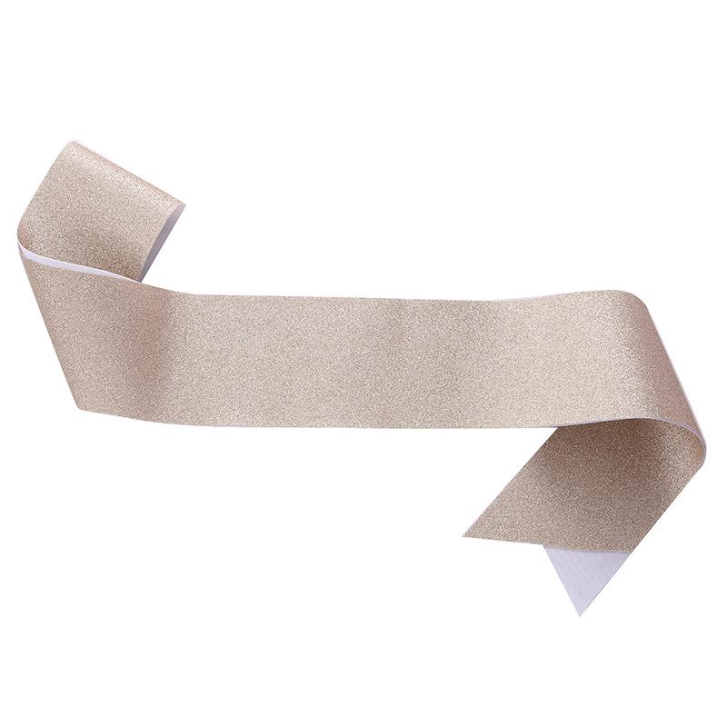 High-Quality Elastic Glitter Sequin Fabric Shoulder Straps for DIY Party and Etiquette Belts