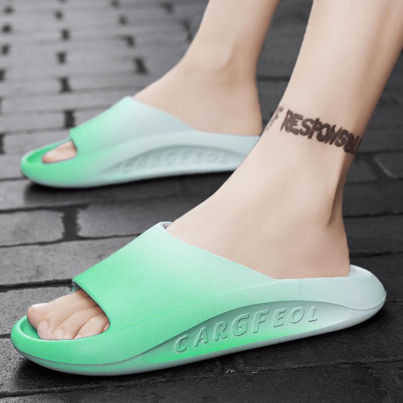 

Comfortable Slipper Female Slides Platform Designer Fashion Home Elegant Summer New 2024 Slippers for Women Sandals Indoor House 45 зелений