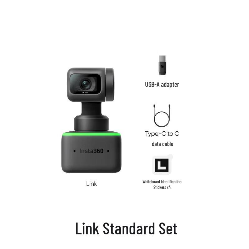 Insta360 Link 4K AI Gimbal Webcam