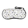 Vintage Snoopys & Woodstock Pattern Glasses Case Men Women Portable Accessories Eyewear Storage Box Small Sunglasses Box