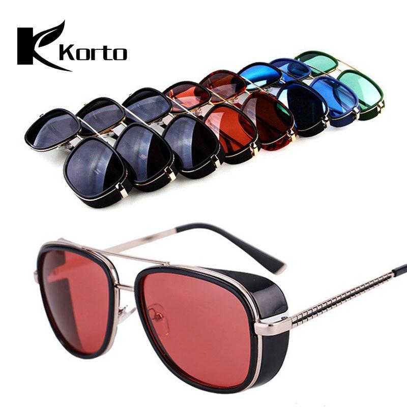 Güneş Gözlüğü Gözlük Tony Stark Güneş Gözlüğü Açık Hava Punk Iron Man Gölgeleri Erkekler Erkekler Kadınlar Zarif Takı