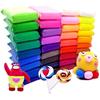 Eclet (Pack Of 12) Air Dry Clay, Colorful Children Soft Clay, Creative Art Crafts, Gifts For Kids-Multi Color. Non-Toxic
