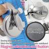 Adjustable Sewing Machine Presser Foot Thickness Screw Straight Arc Pressing Multifunctional Sewing Magnetic Gauge