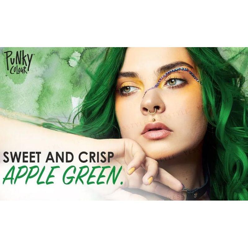 Punky Colour Semi-Permanent Conditioning Hair Color Apple Green