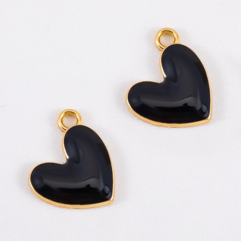 10pcs Trend White Enamel Ocean Coral Conch Fish Bones Fishtail Heart Charms Alloy Pendants DIY Necklace Keychain Jewelry Making