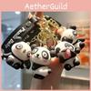 Cute Silicone Panda Keychain Accessory For Bags Cars And Gifts For Various Occasions