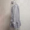 1PC Women A-line Dress Polyester Beach Dress Sundress Floral Printed Loose Sleeveless
