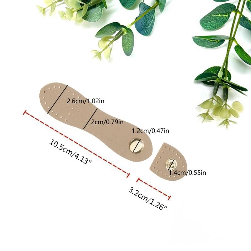 PU Bag Buckle Buttons Wallet Hasp Clasp Lady Purse Buckle Women Wallet Handbag DIY Accessories Shoulder Bag Buckle Lock