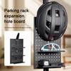 Pegboard Display Bike Gear Storage Aluminum Alloy Organization Bike Gear Storage For Garage Workshop Office Room Kitchen Desk