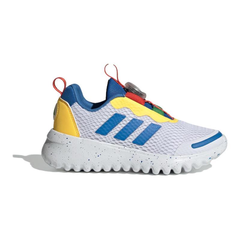 adidas ActiveFlex BOA 3.0 Abrasion Resistant Low Top Kids Lifestyle Shoes White Kids' Sneakers JH7164