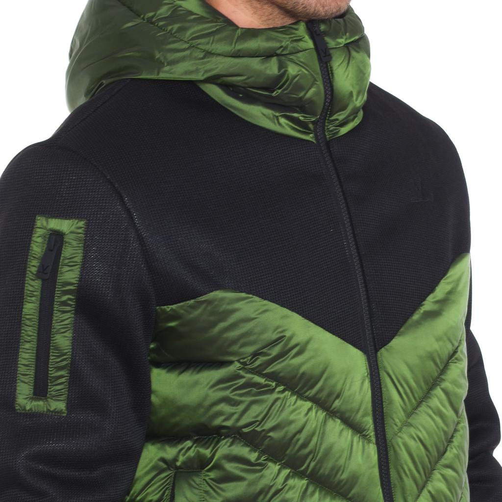 AMF21275 Wattierte Herrenjacke mit Kapuze