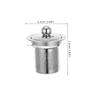 Stainless Steel Mesh Tea Strainer Portable Fine Filter Reusable Infuser for Loose Leaf Tea Steeper Stainless Steel Strainer