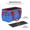 Multiple Pockets Teacher Tote Bag 600D Nylon Fabric Craft Organizer Tote Bag  Home Organization
