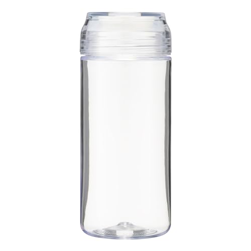 Thermo Mug Plastic Water Bottle, ALLDAY LIGHT, 420ml, Clear, AL24-42