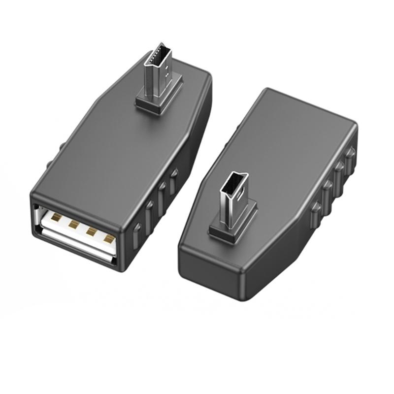 USB 5Pin To USB A Female OTG Adapter 480Mbps Data Transfer Charge Adapter for MP3, MP4 and Mobile Devices