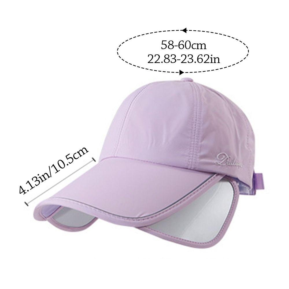 UV Protection Sun Hat Wide Brim Beach Hat Summer Visor  Running