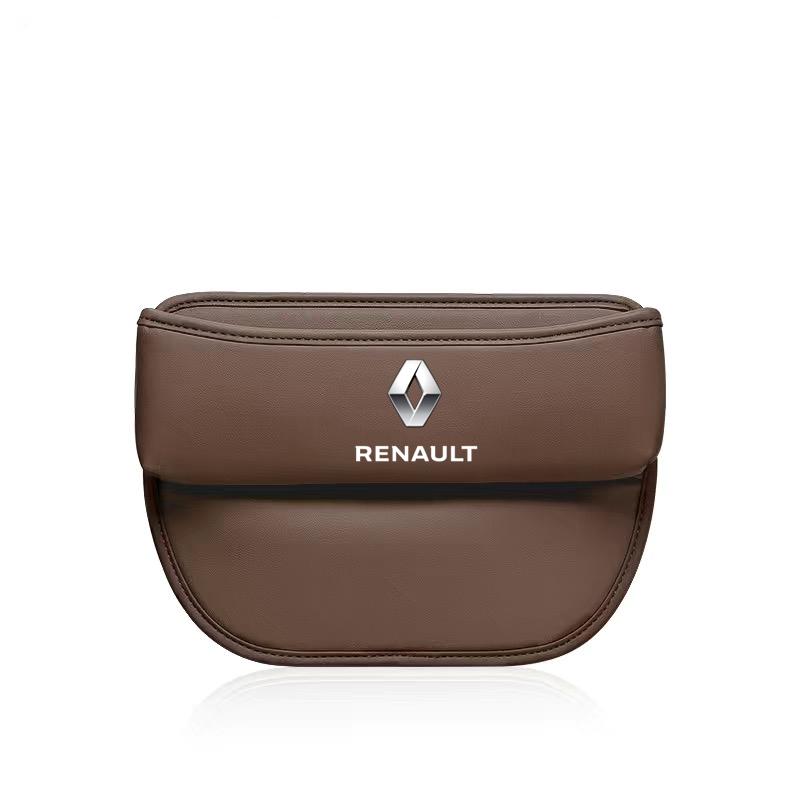 För Renault 2026 Nya Hjulskydd Bilförvaringslåda för Sätesmellanrum Läderbilssätessystem Organiserare Hållare För Renault Grand Scenic 4 XMOD Megane