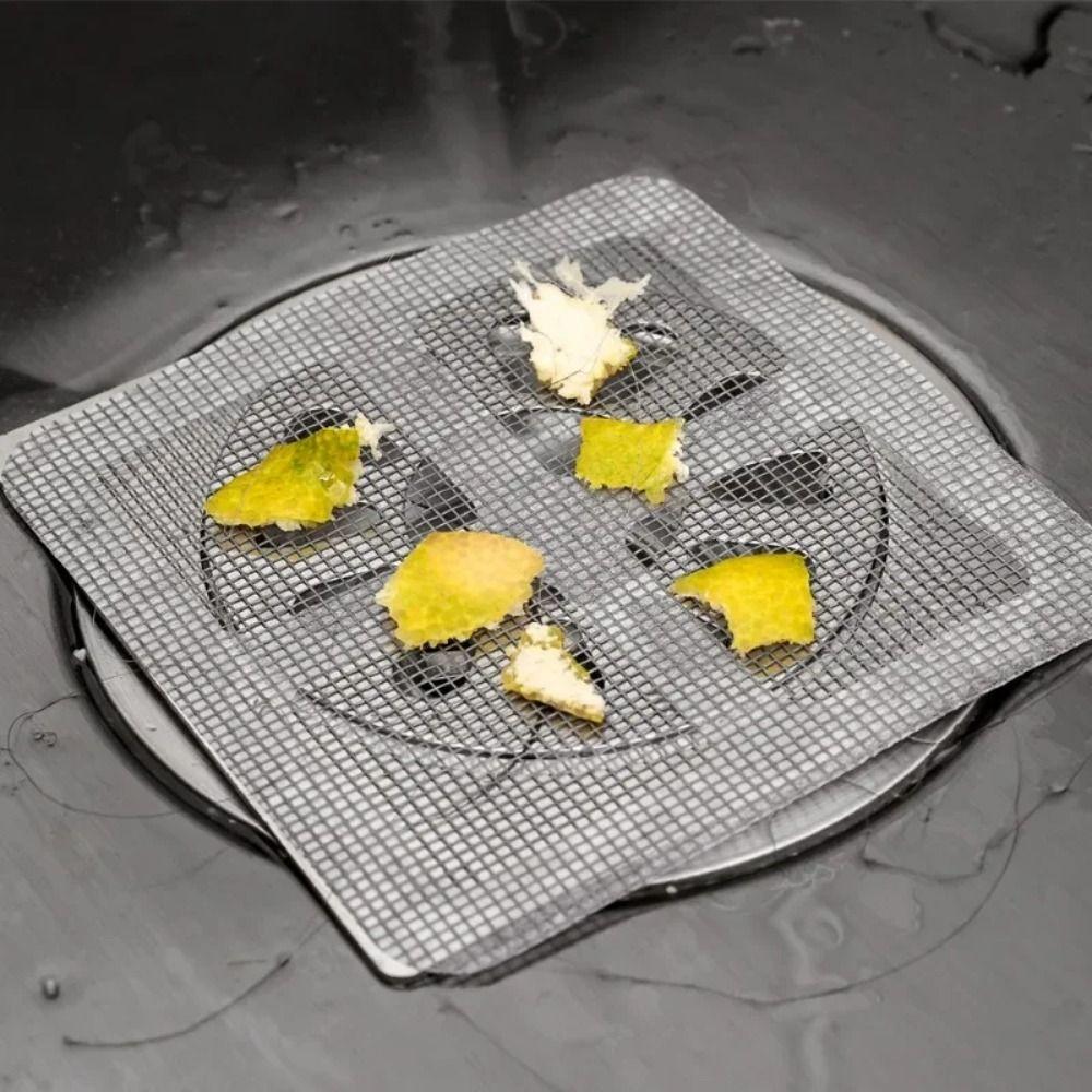 30Pcs Anti-blocking Disposable Hair Catchers Sink Strainers Shower Drain Cover Kitchen