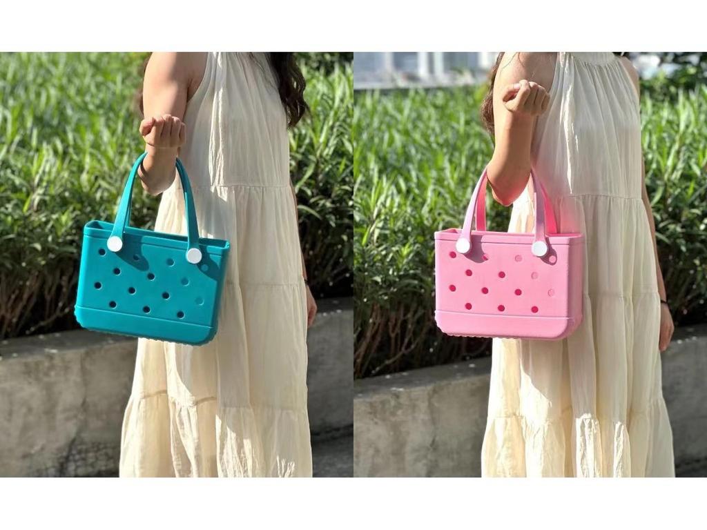 EVA Beach Bag: Waterproof, Easy To Clean, Large Capacity Outdoor Tote