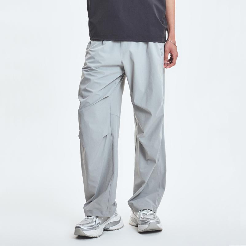 New MLB Basic Boston Red Sox Casual Pants Unisex Light Gray 3AWPB0253-43GRL