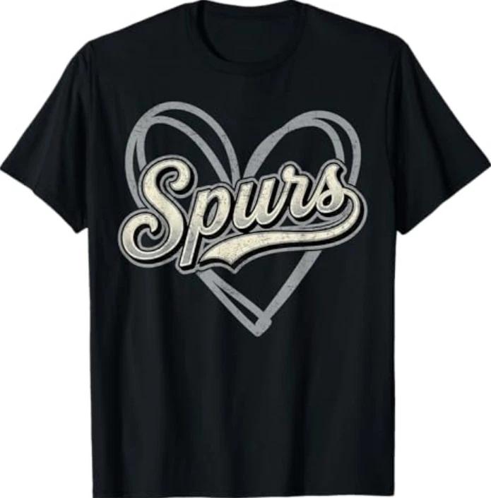 Retro Vintage Spurs Tshirt S