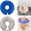 Pet Reusable Inflatable Collar Pvc Dogs Cats Protect Wounds Healing Promote