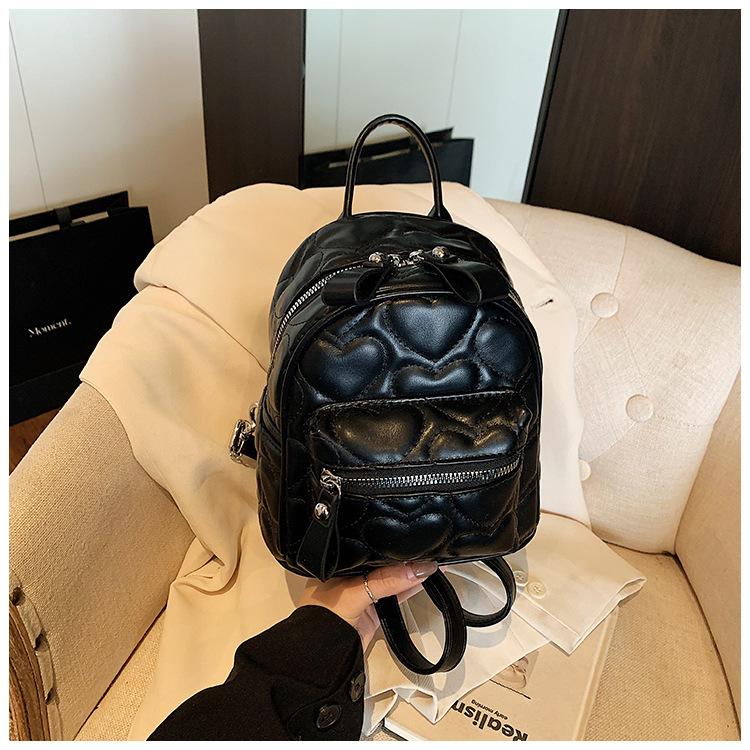 Mini-Rucksack Damenhandtasche Herbst neu trendig hochwertig Diamant lässig vielseitig Reise kleiner Rucksack