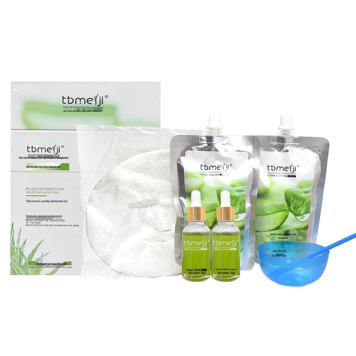 

Набор для ухода за лицом Curacao с гелем алоэ вера - Успокаивающий спа для кожи