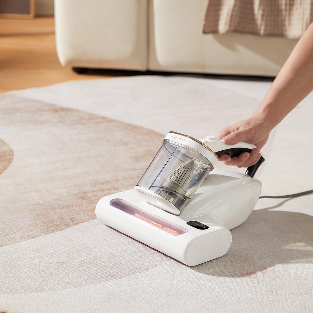 Mattress vacuum cleaner removes dust and allergens uwant M600 - white