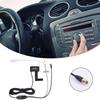 12V Glass Mount Car DAB Digital Radio Patch Aerial Antenna Adhesive Transparent Built-in Antenna European