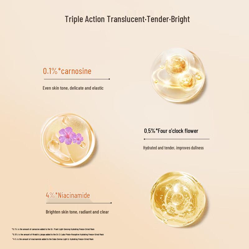 Dafuyuan Hydrating Luminous Lyophilized Mask