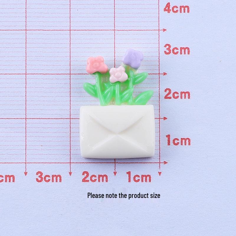 Cute Garden Cartoon Resin Hair Clips DIY Accessories
