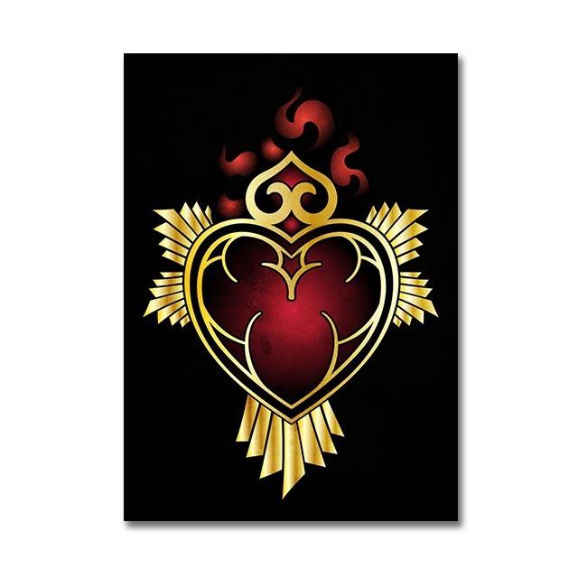 

Религиозный художественный постер Гваделупская Дева Мария и Иисус, семейное украшение стены гостиной, масло 21cm×30cm NoFrame