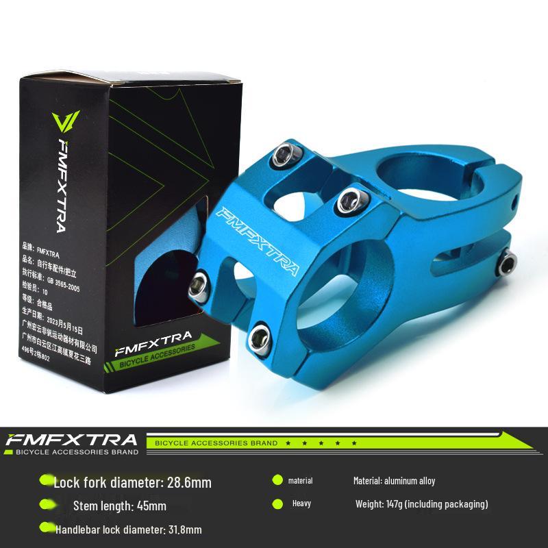 Downhill & Climbing Short Stem, 31.8mm Hollow Head Tube Handlebar Riser Accessory