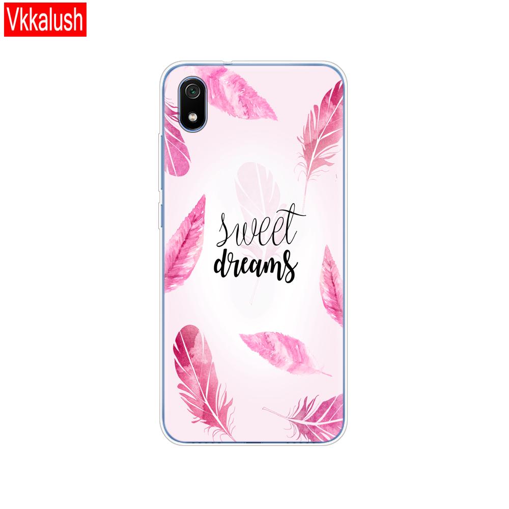 Silicon Case For Xiaomi Redmi 7a Cases Full Protection Soft Tpu Back Cover For Redmi 7 A Bumper Phone Shell Bag Coque