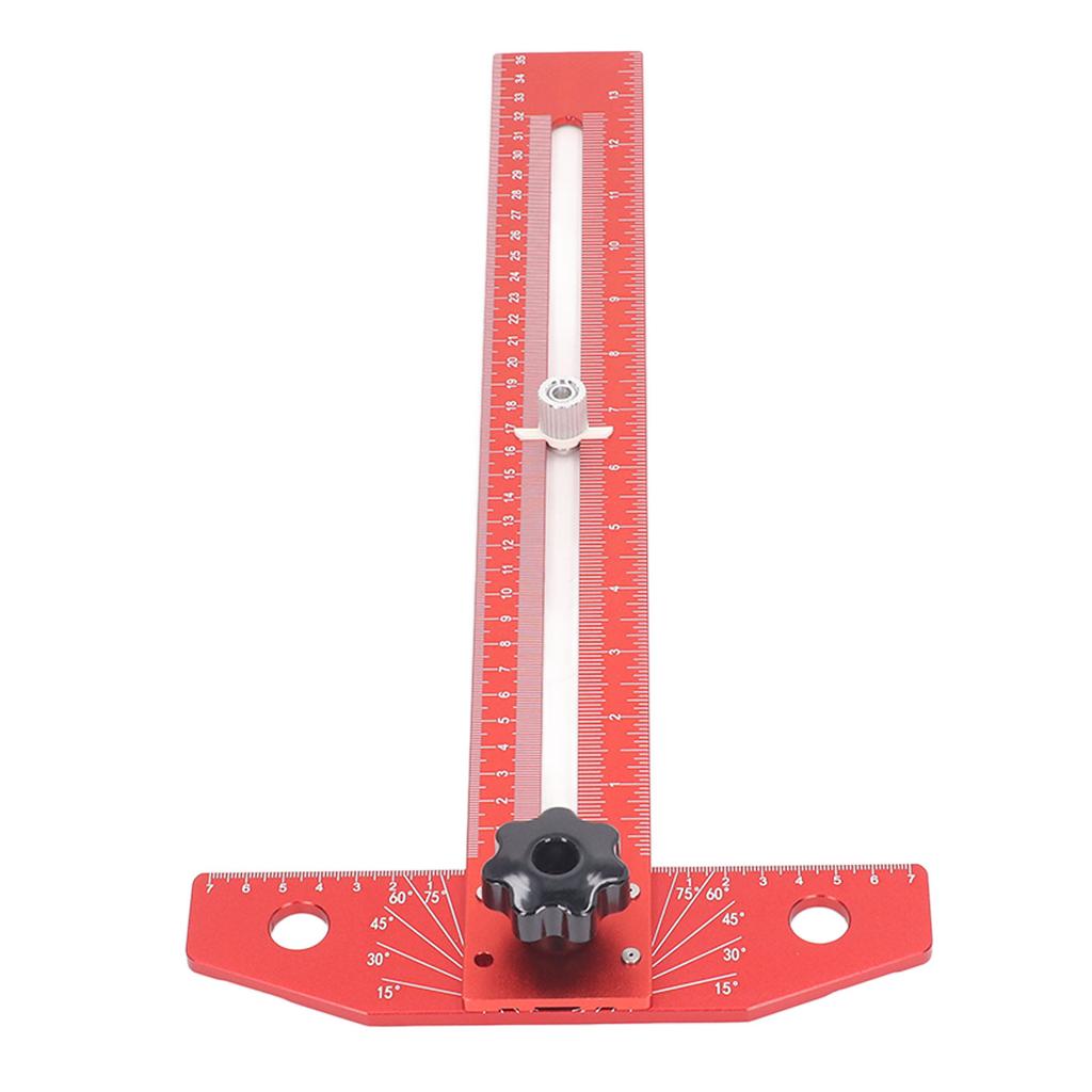 Winkelmaß Geodreieck für Basteln Aluminiumlegierung Holzbearbeitung Anreißwerkzeug Zimmermann Ausmesswerkzeug