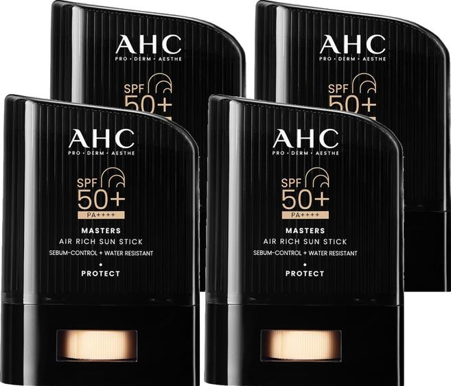 AHC Masters Air Rich Sun Stick SPF50+ PA++++ Lightweight UV Protection & Sebum Control 14g