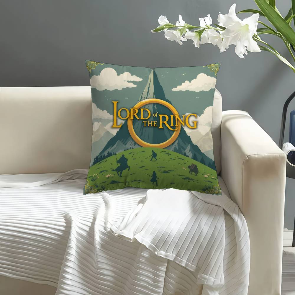 Pillow Gifts Home Office Furnishings Bedroom Sofa Car Cushion Cover Case 45X45Cm Hot Movie The L-Lord Of The R-Rings