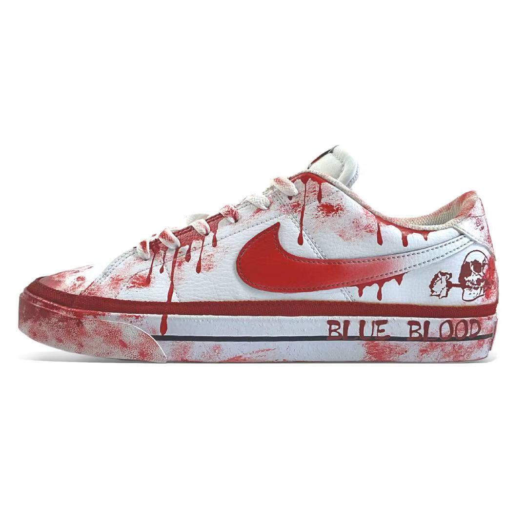 

Nike Court Legacy The Baptism Of The Nobility Leather Abrasion Resistant Lightweight Wear resistant And Lightweight DH3162-100(Team371-) 38.5