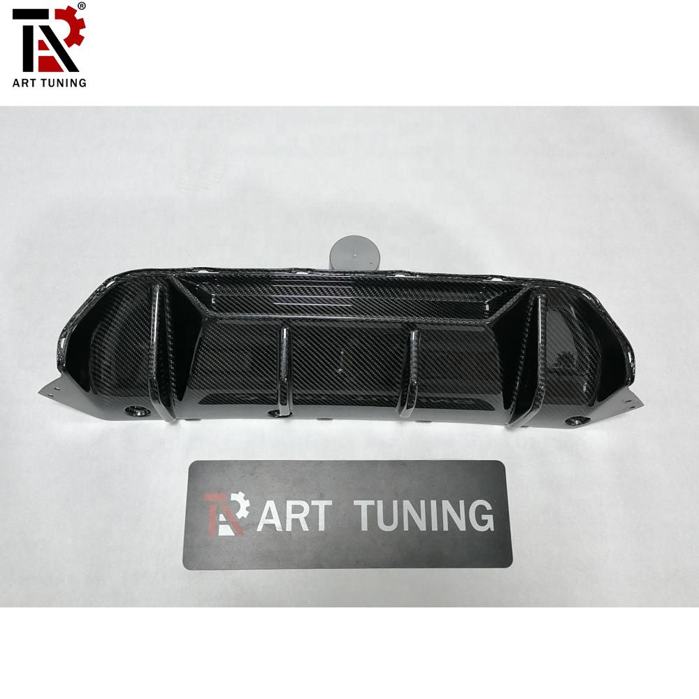 BMW M5 F90 MP Carbon Fiber Rear Diffuser & Spoiler Lip.