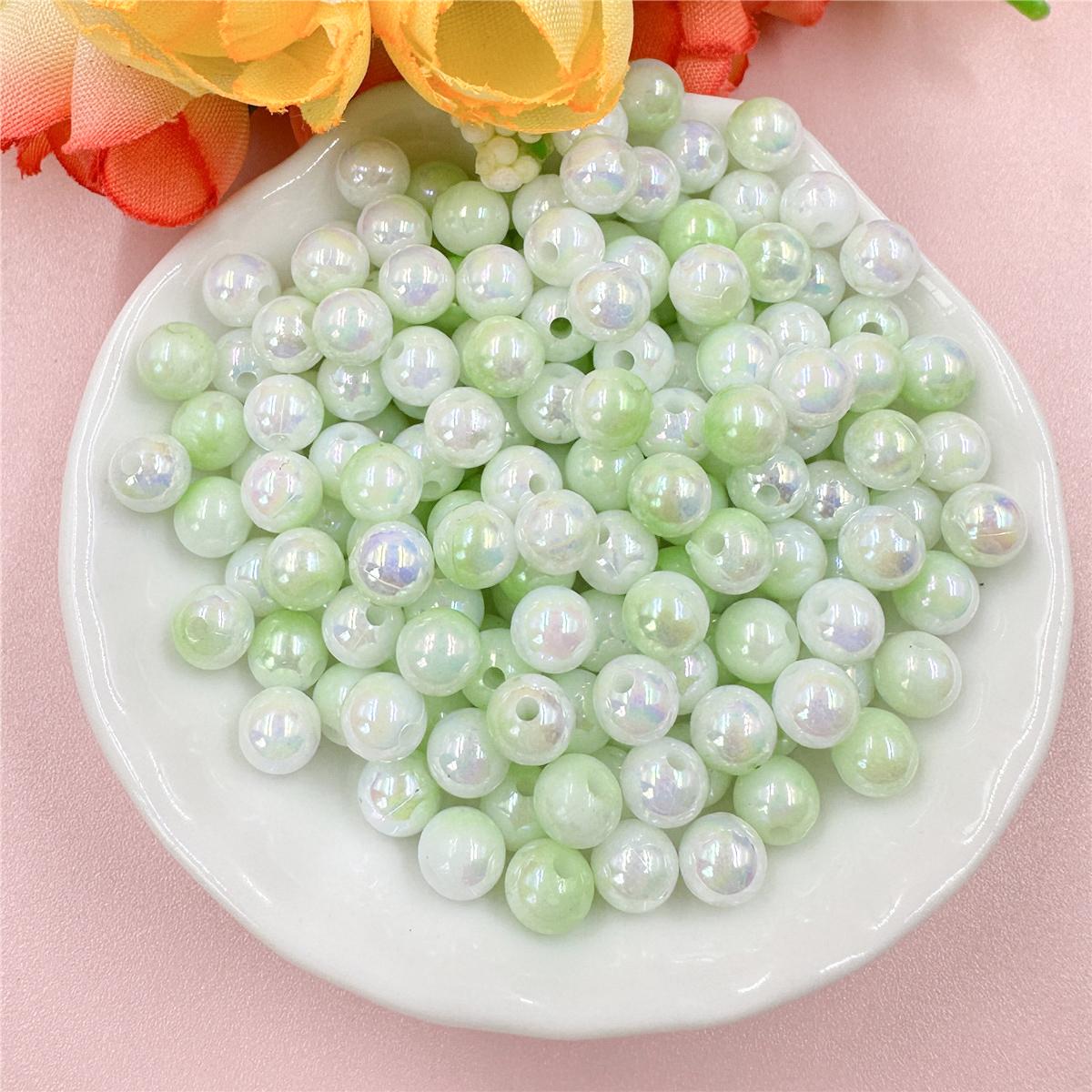 

High quality Handcrafted Jewelry Making Accessories Handmade Material for DIY 5.9mm Acrylic Bracelets Necklace Earrings Round 400Pcs Loose Beads