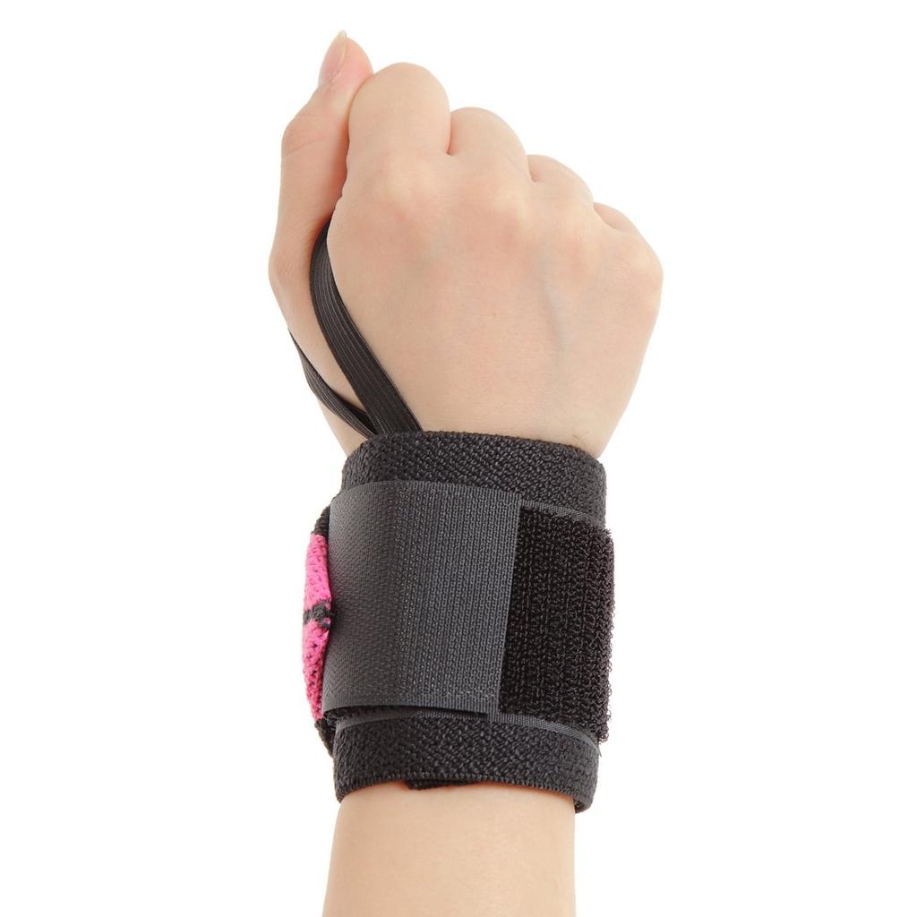 Schiek Sports 1112P 12 in. Pink Womens Wrist Wraps