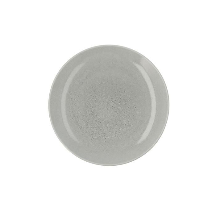 Assiette Plate Ariane Porous Céramique Vert Ø 27 Cm (6 Unités)
