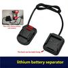 Power Tool Battery Detacher With Long Cable Waist Mount Separator For 18V Electric Equipment Maintenance