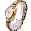 [USED] SEIKO Hand-Wound Round Rubber Strap Gold Women's Watch 1240