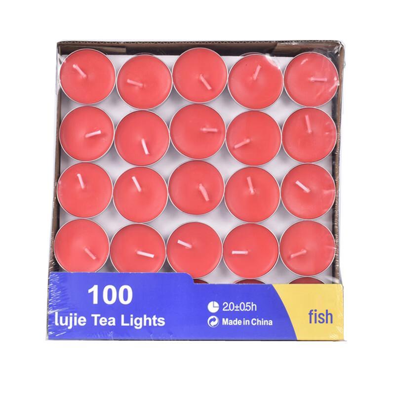 LIEI Smokeless Long-Lasting Tea Light Candles